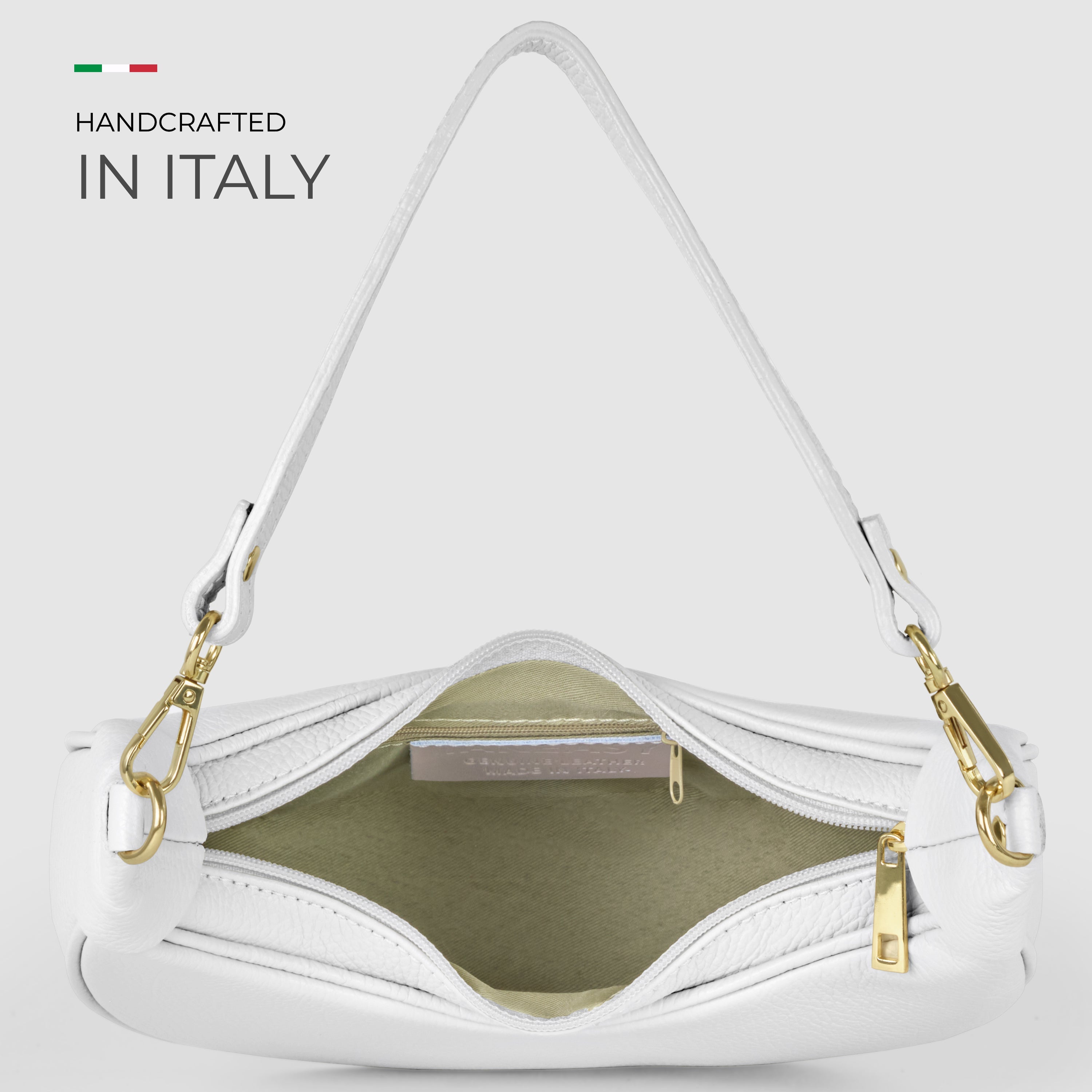 Calf Leather Shoulder Bag