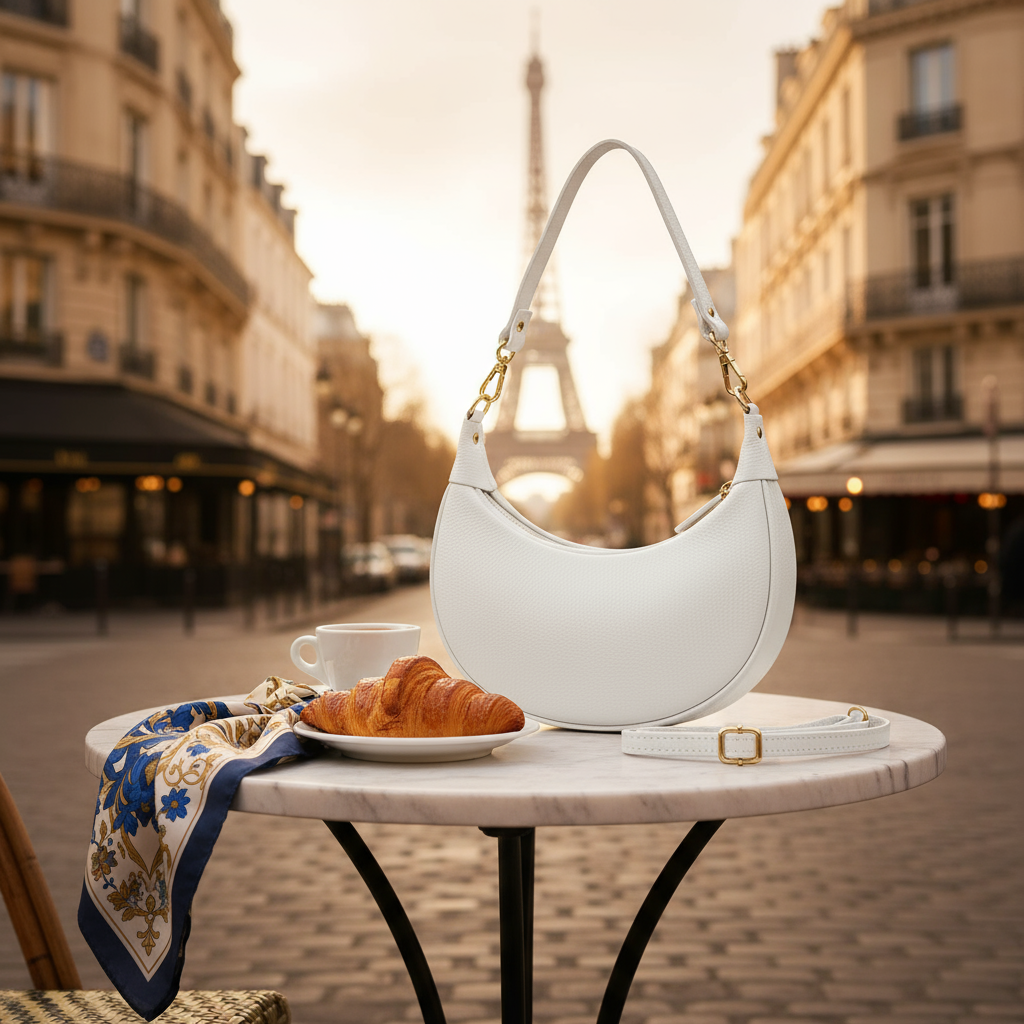 Calf Leather Shoulder Bag