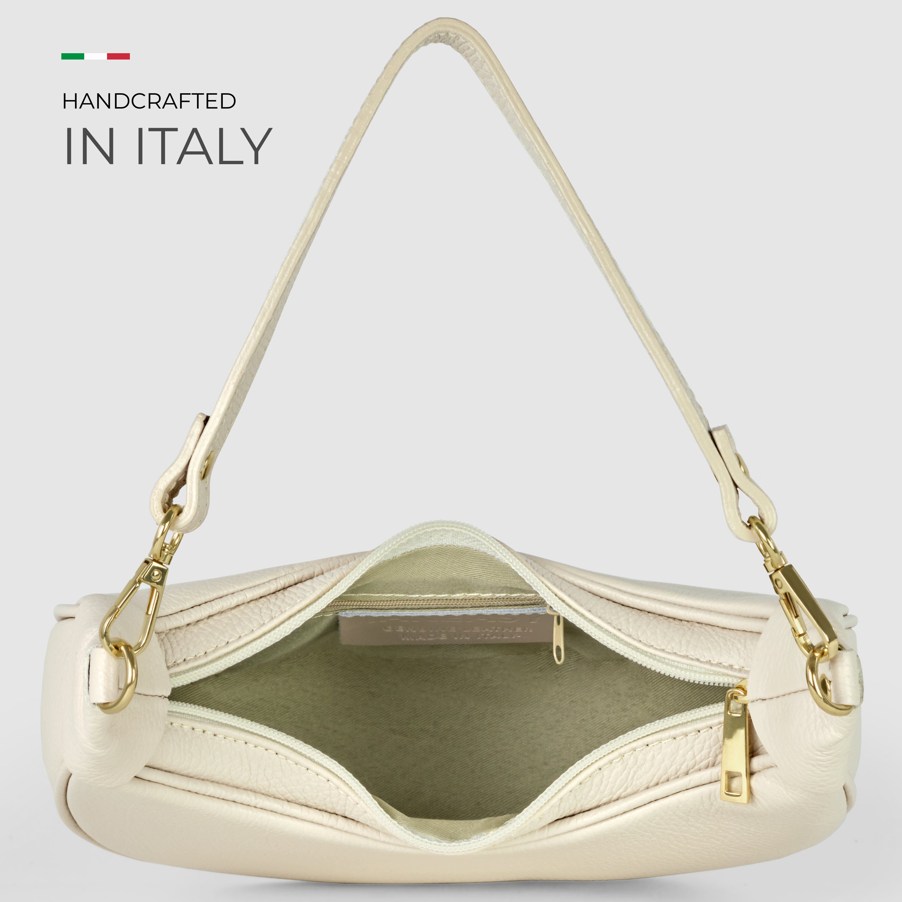 Calf Leather Shoulder Bag