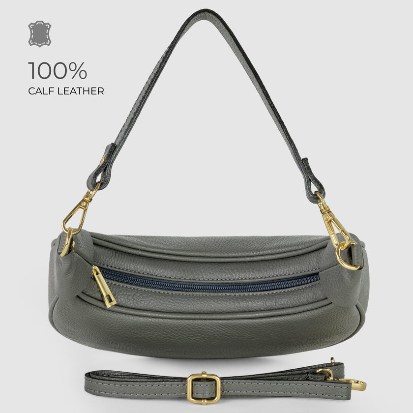 Calf Leather Shoulder Bag