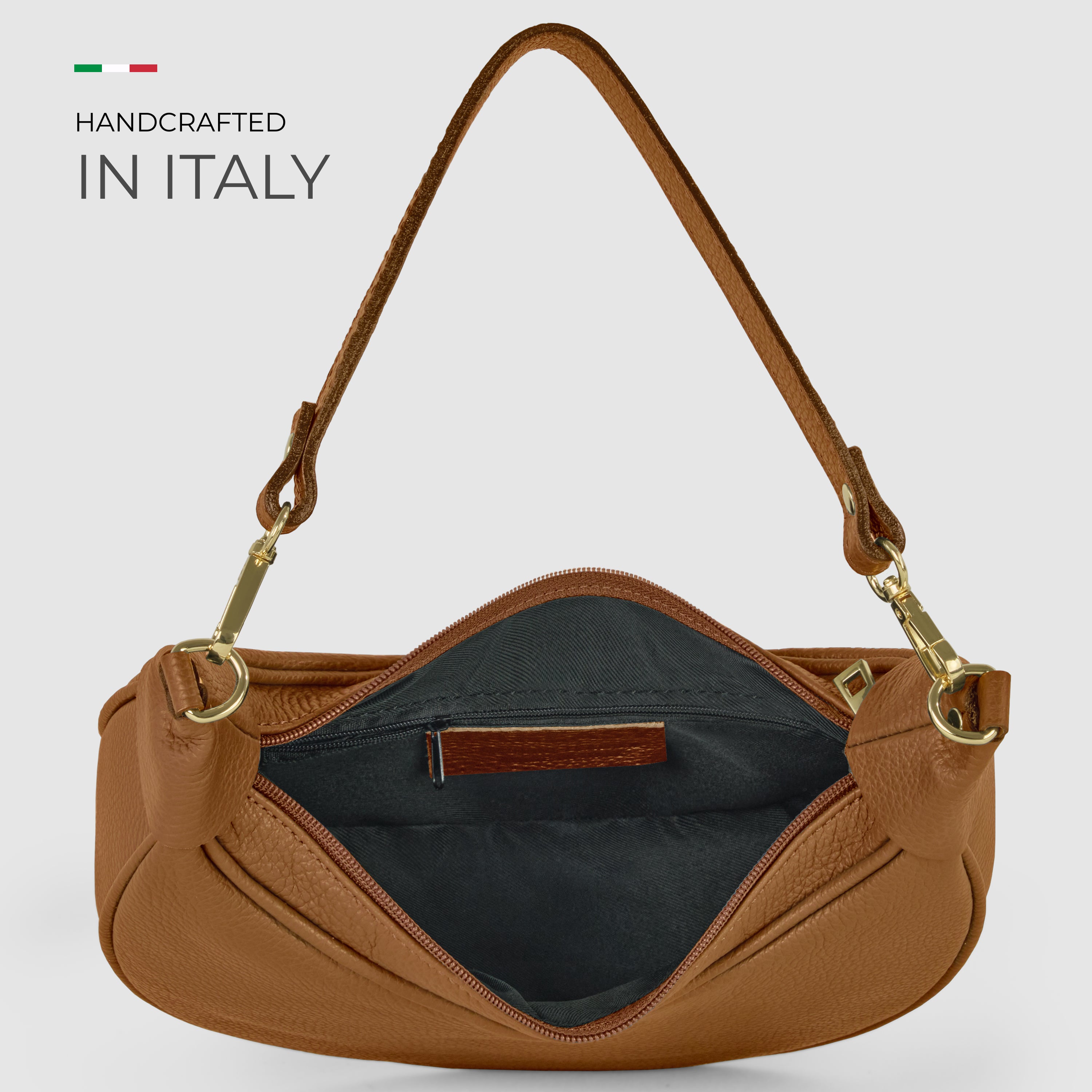 Calf Leather Shoulder Bag