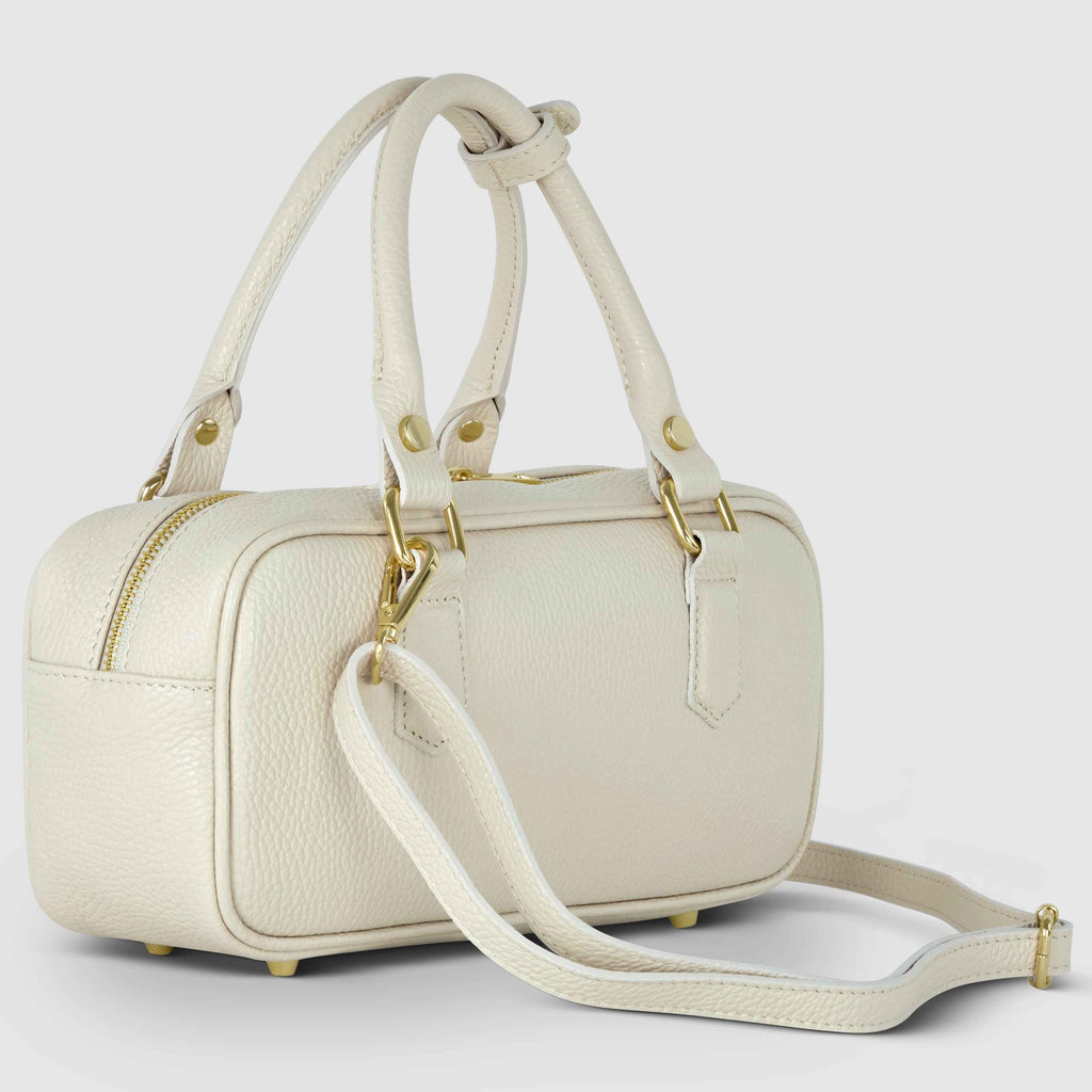 Calf Leather Top-Handle Bag