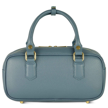 Calf Leather Top-Handle Bag