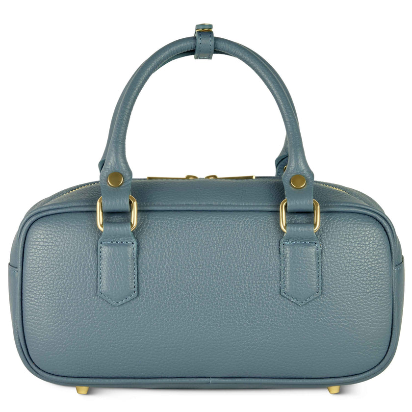 Calf Leather Top-Handle Bag