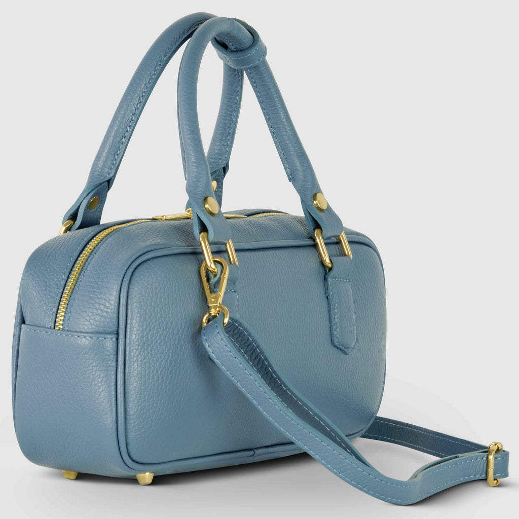 Calf Leather Top-Handle Bag