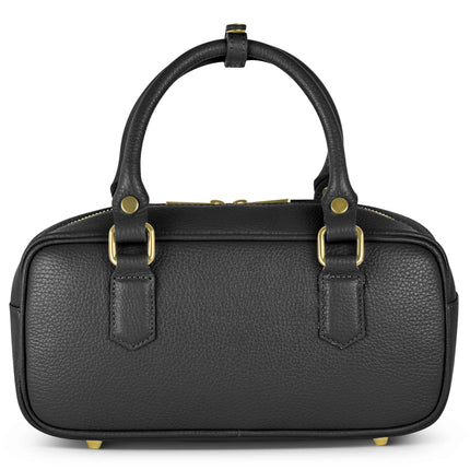 Calf Leather Top-Handle Bag
