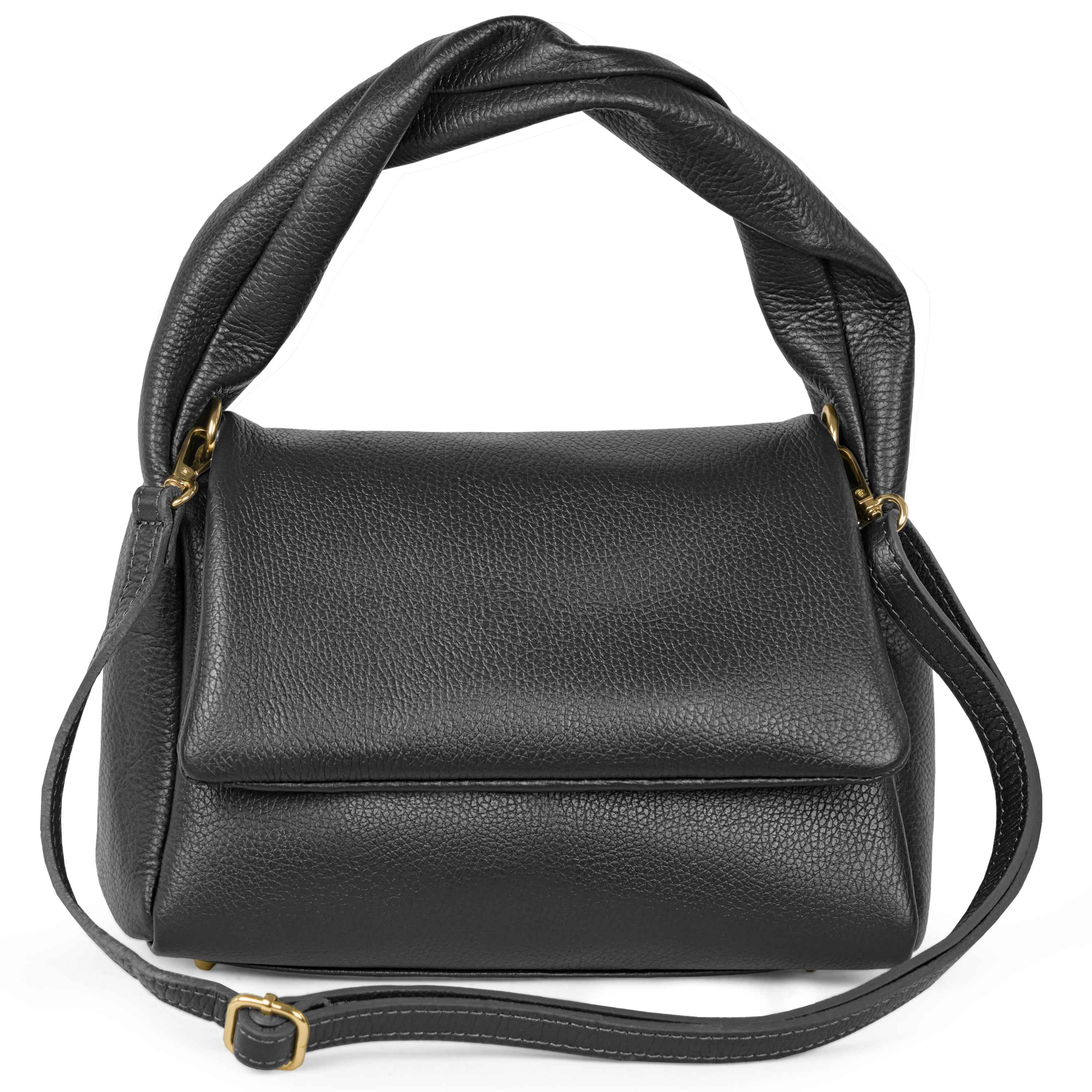 Calf Leather Top-Handle Bag 262495