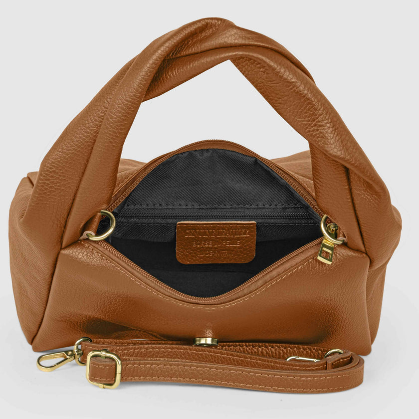 Calf Leather Top-Handle Bag 262495
