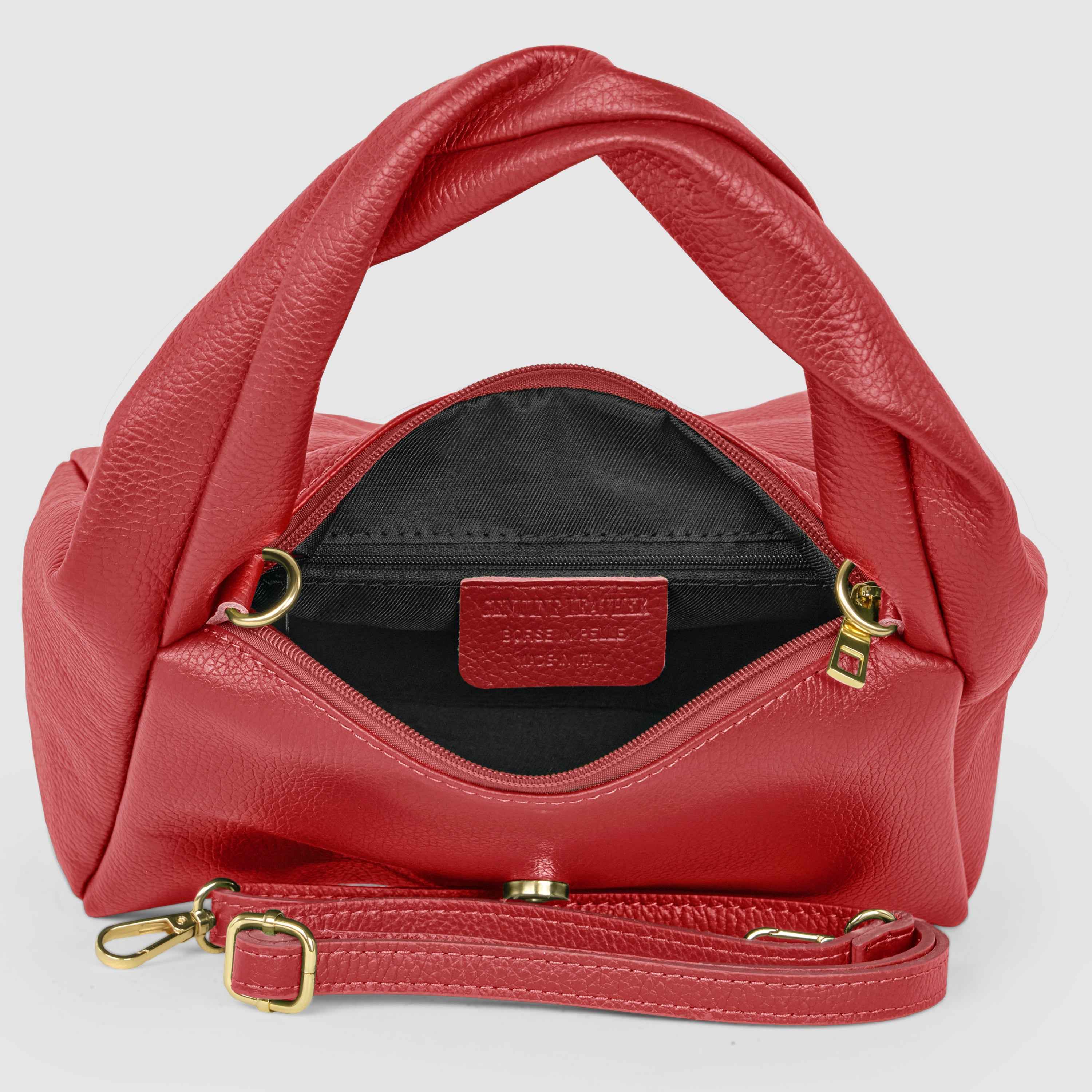 Calf Leather Top-Handle Bag 262495