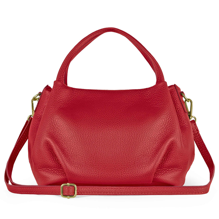 Calf Leather Top-Handle Bag 322055