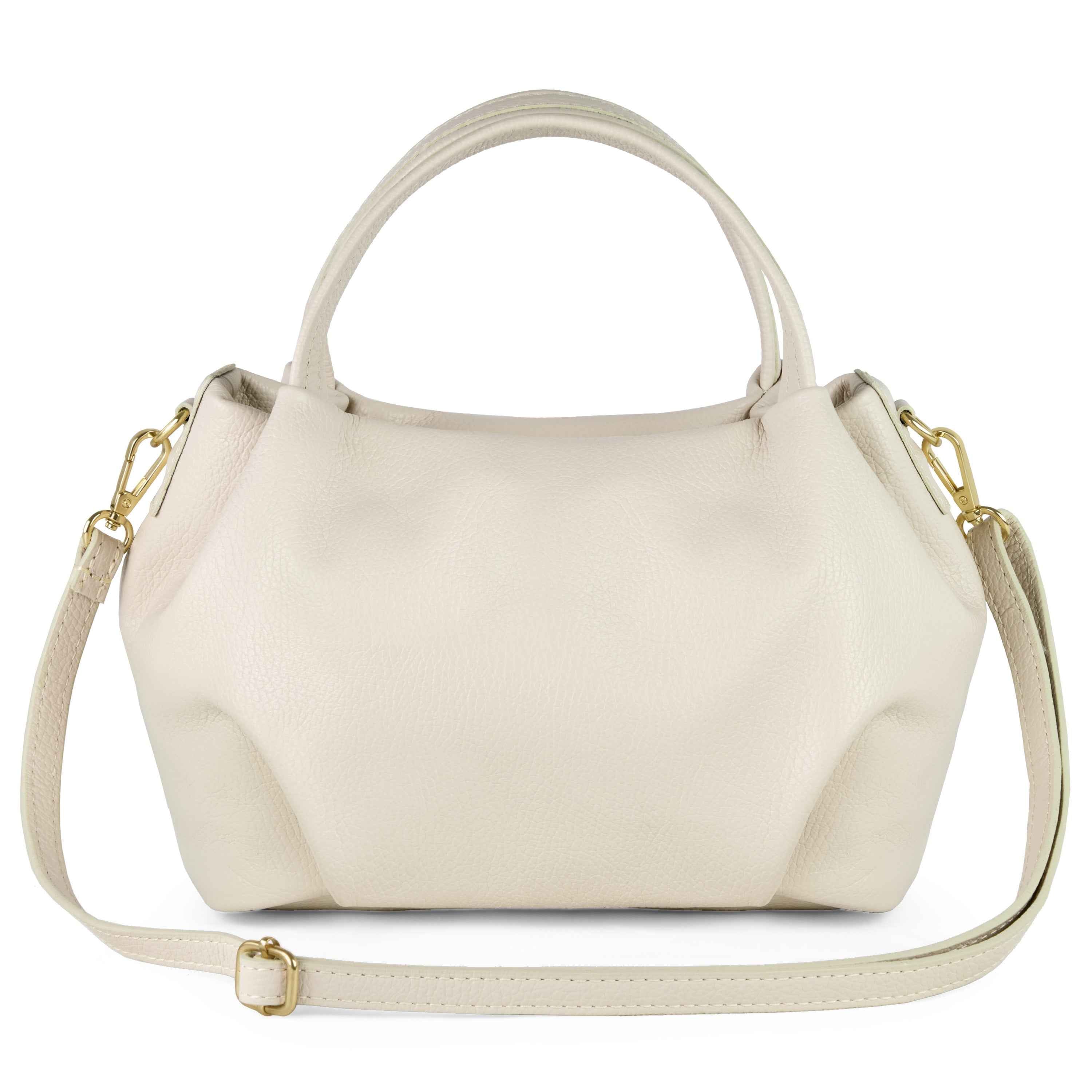 Calf Leather Top-Handle Bag 322055