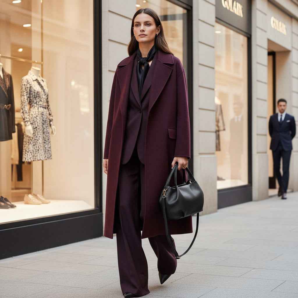 Calf Leather Top-Handle Bag 322055