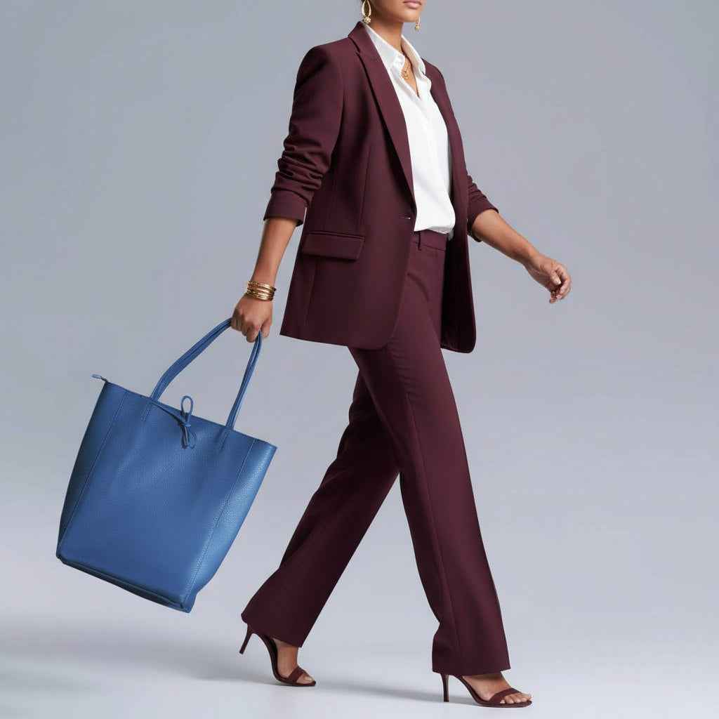 Calf Leather Tote Bag 201718