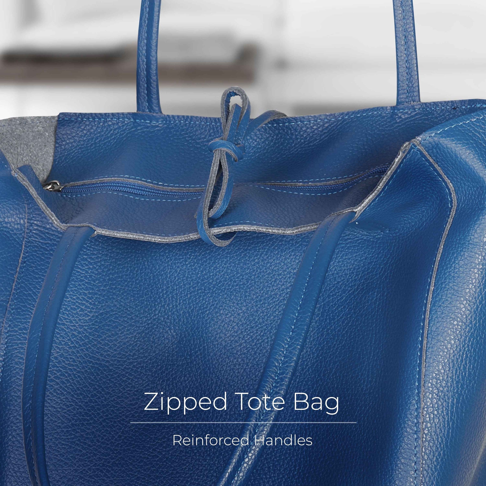 Calf Leather Tote Bag 201718