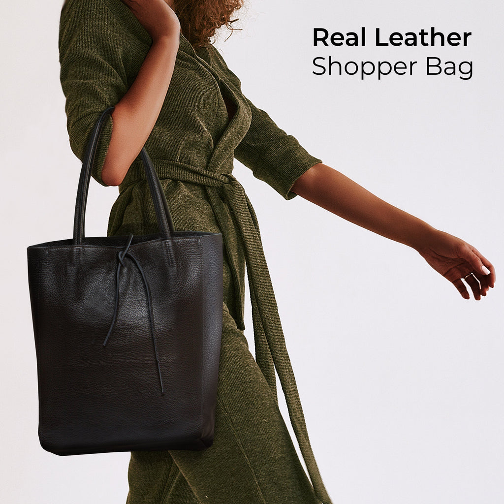 Calf Leather Tote Bag