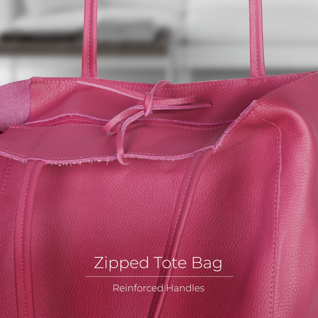 Calf Leather Tote Bag