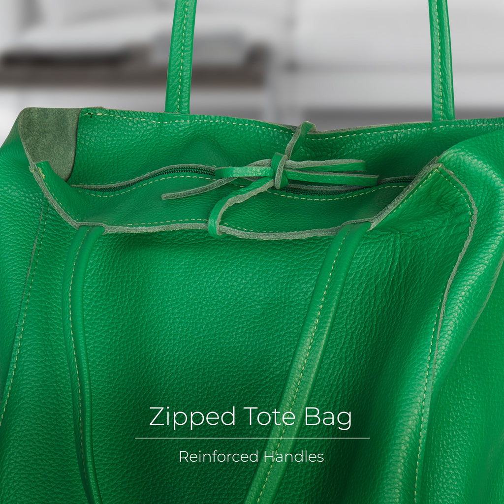 Calf Leather Tote Bag