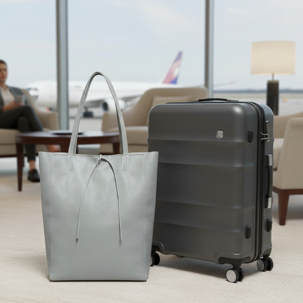 Calf Leather Tote Bag