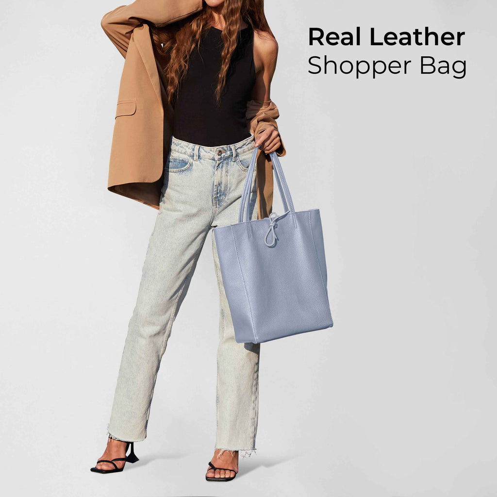 Calf Leather Tote Bag 201718