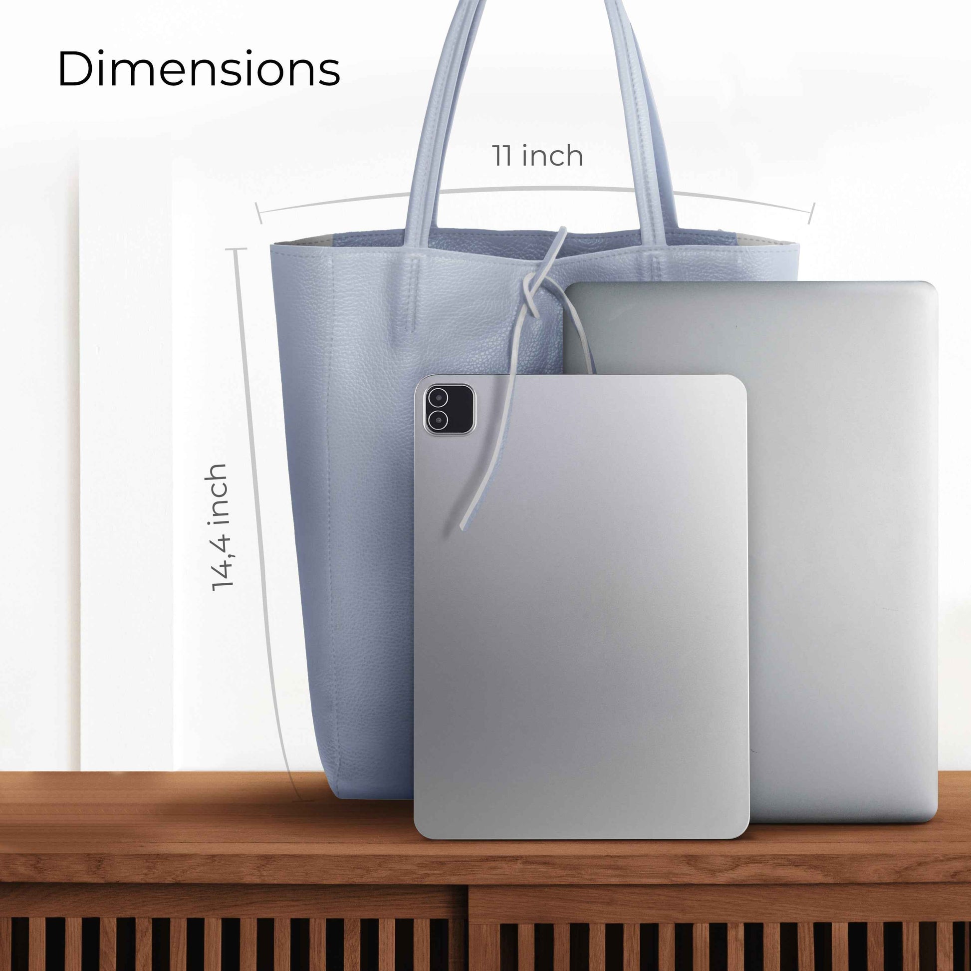 Calf Leather Tote Bag 201718