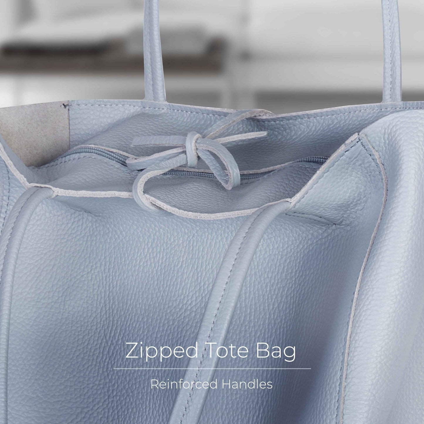 Calf Leather Tote Bag 201718