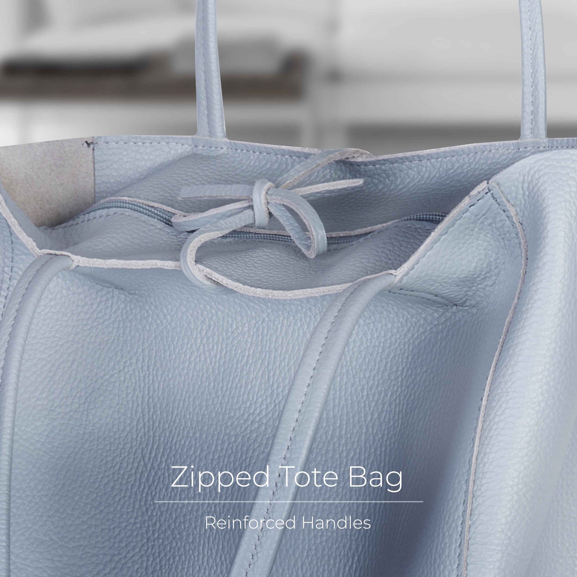 Calf Leather Tote Bag 201718