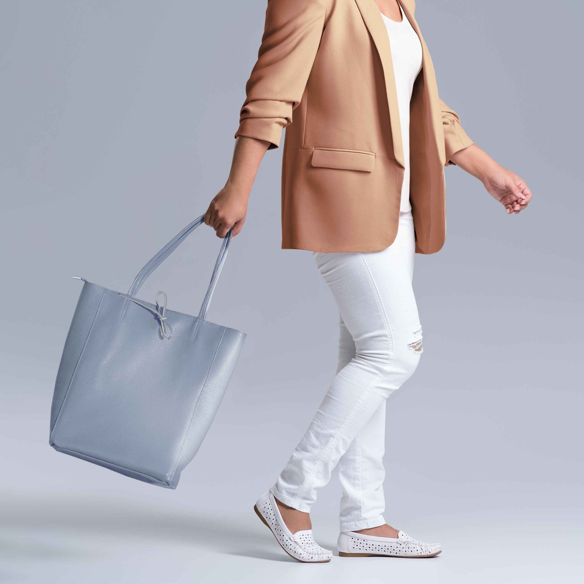 Calf Leather Tote Bag 201718