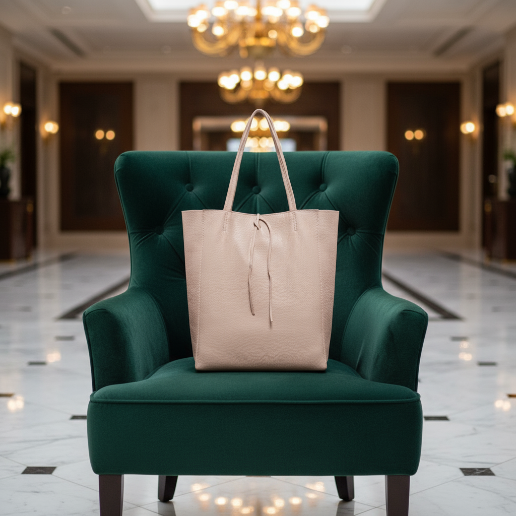 Calf Leather Tote Bag