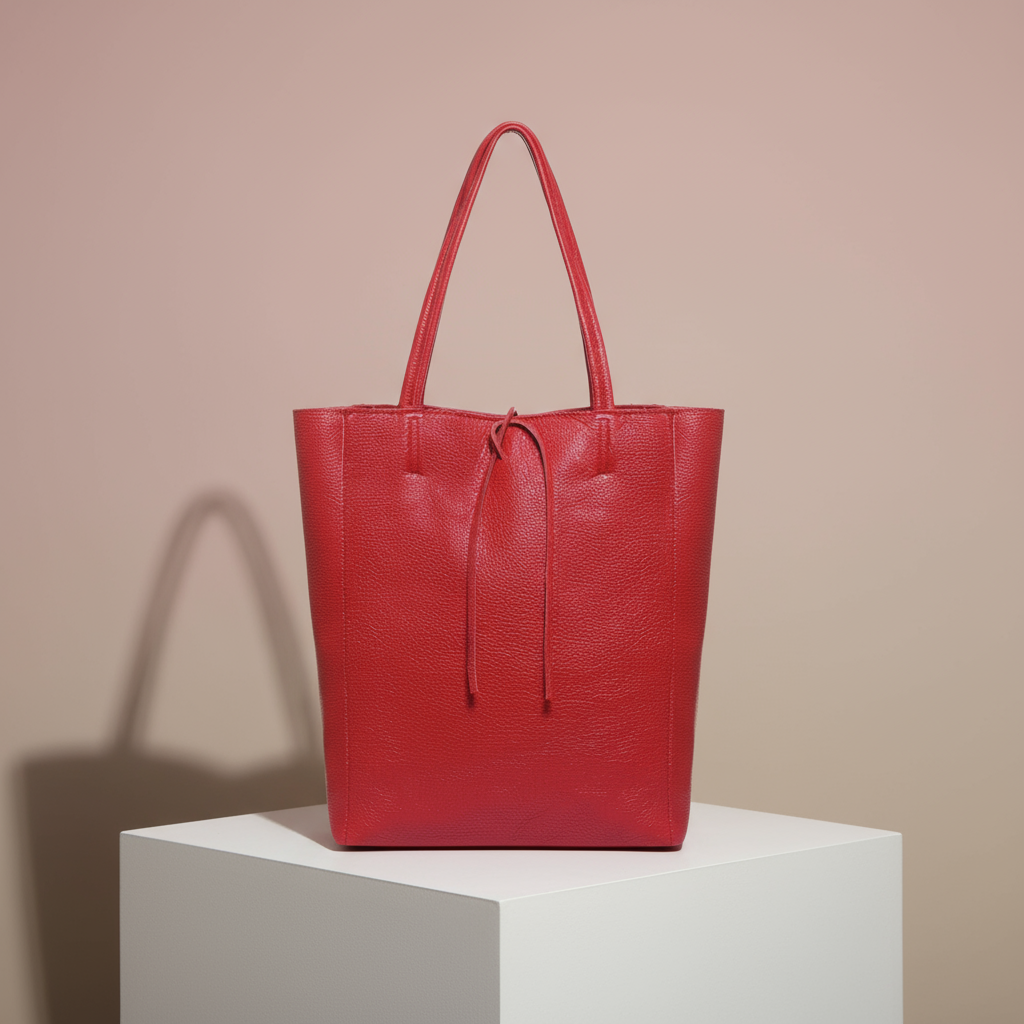 Calf Leather Tote Bag