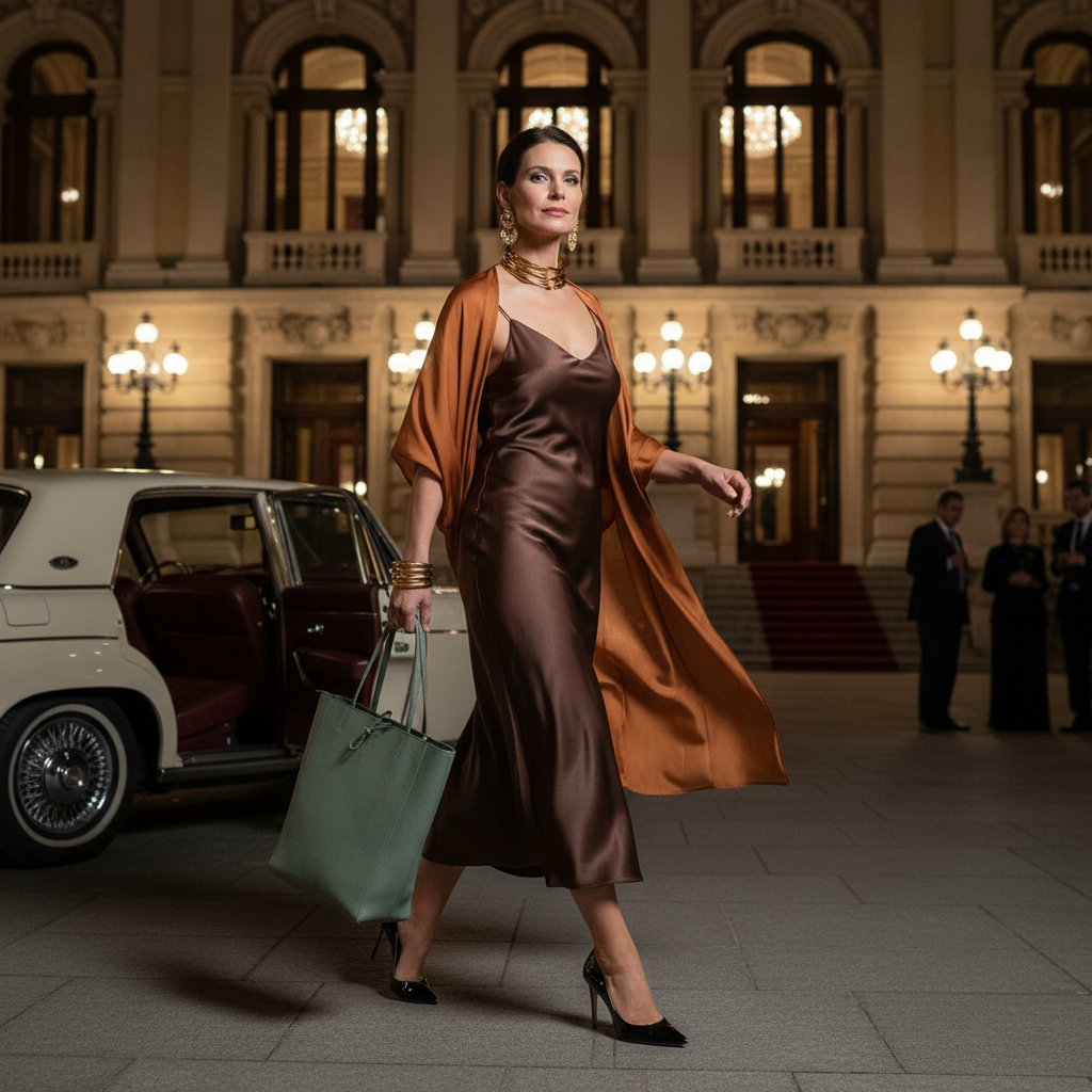 Calf Leather Tote Bag