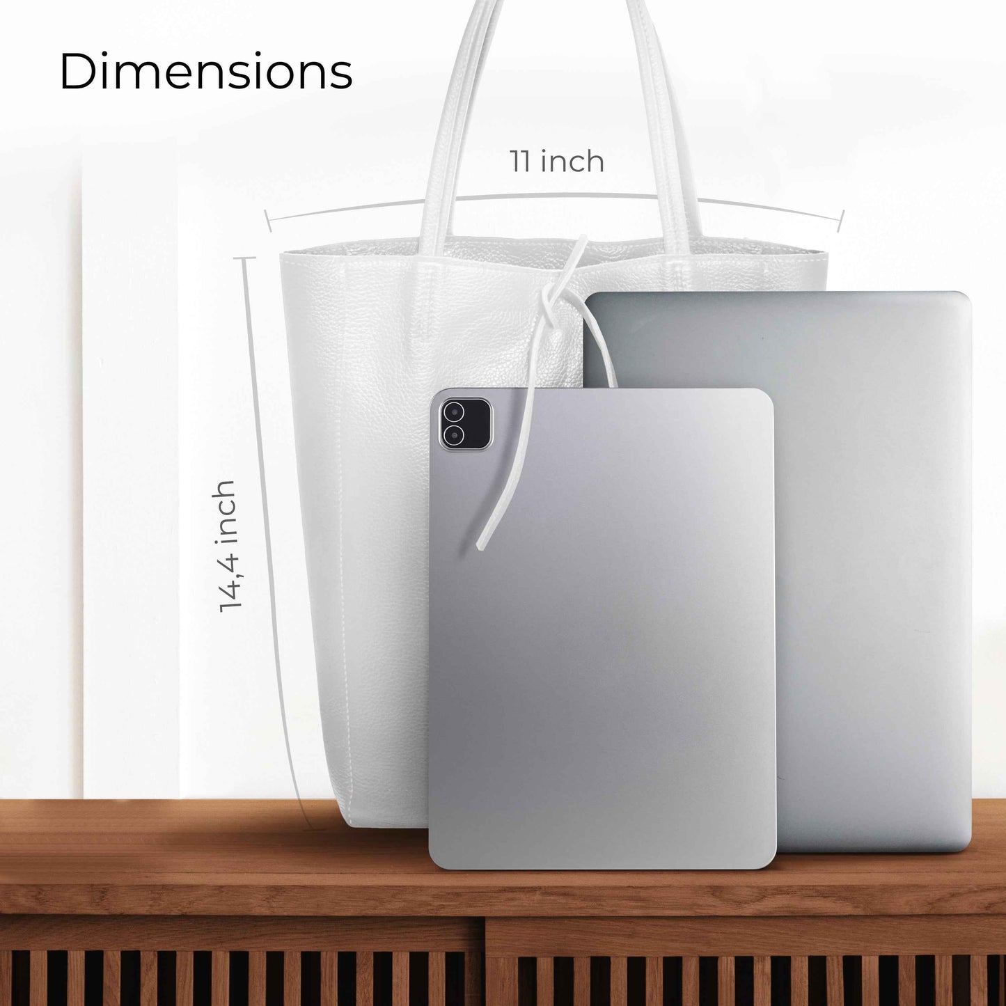 Calf Leather Tote Bag 201718