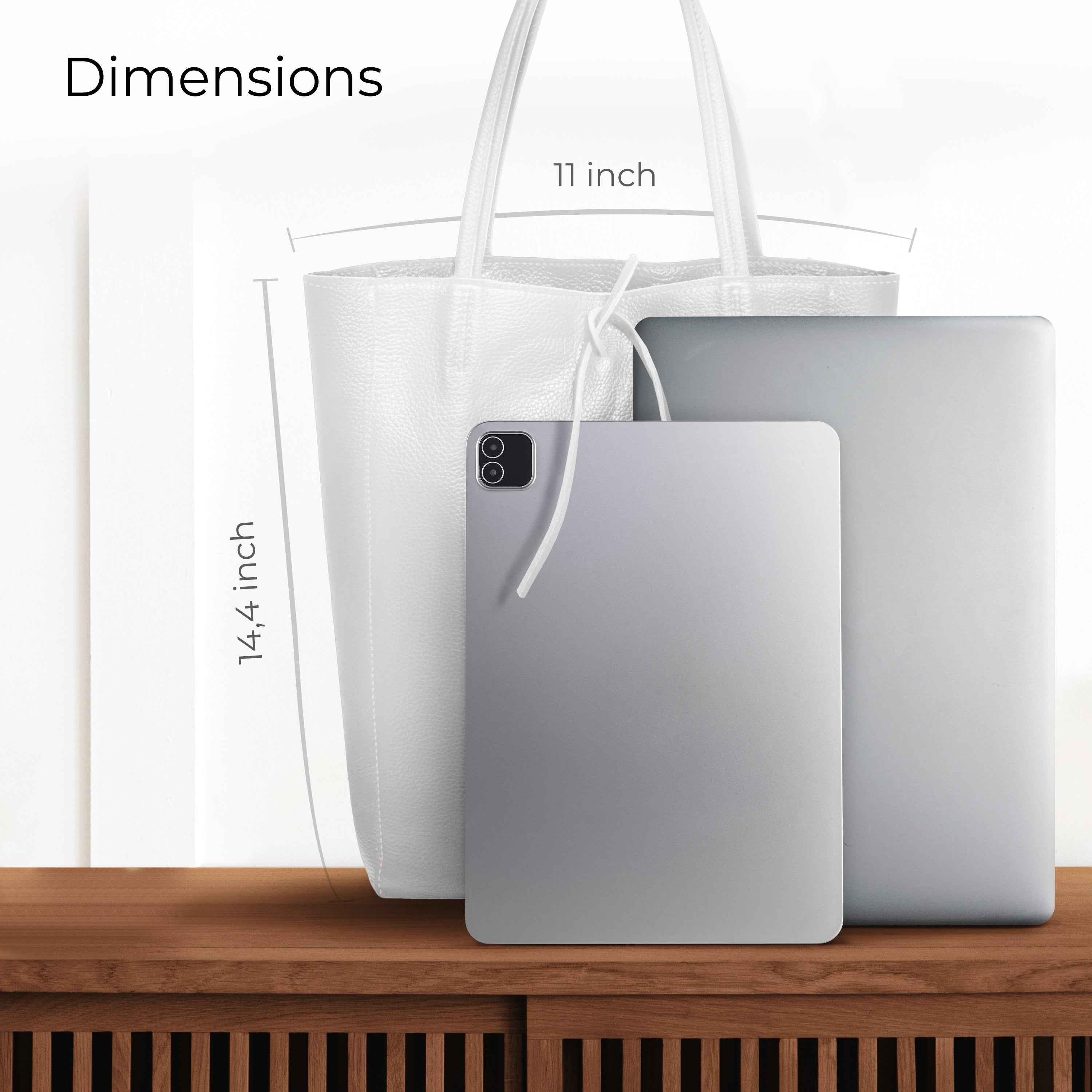 Calf Leather Tote Bag 201718