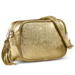 Metallic Suede Leather Crossbody Bag 231302