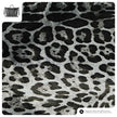 Leopard Metallic Suede Leather Top-Handle Bag 112334