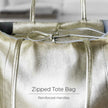 Metallic Calf Leather Tote Bag 201718