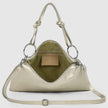 Metallic Calf Leather Shoulder Bag 171551