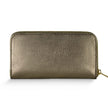 Metallic Calf Leather Wallet