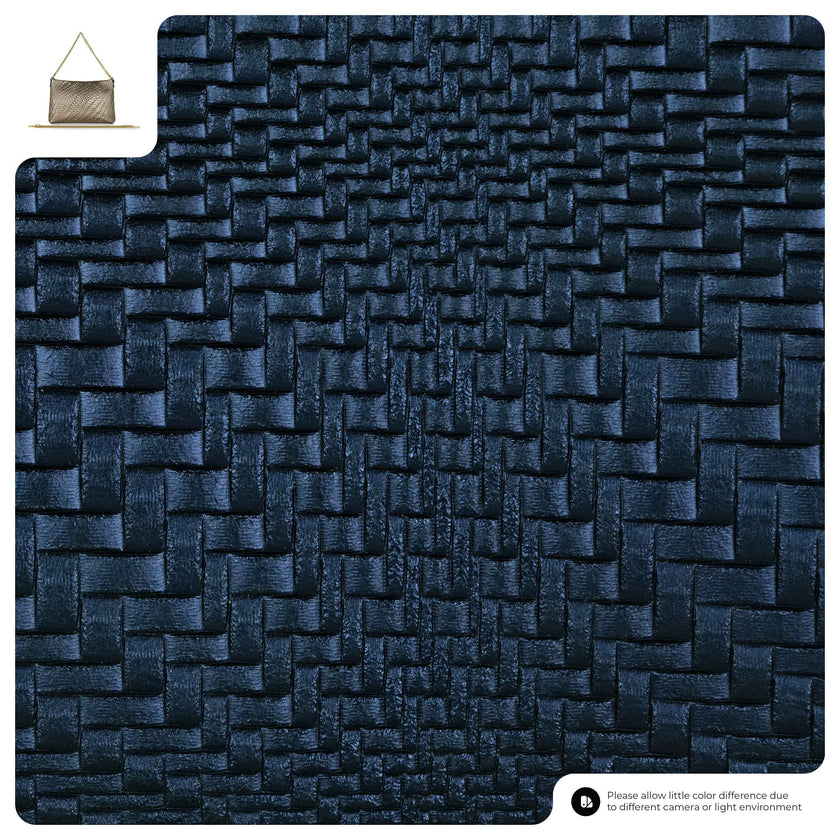 Grid Metallic Suede Leather Crossbody Bag 101315