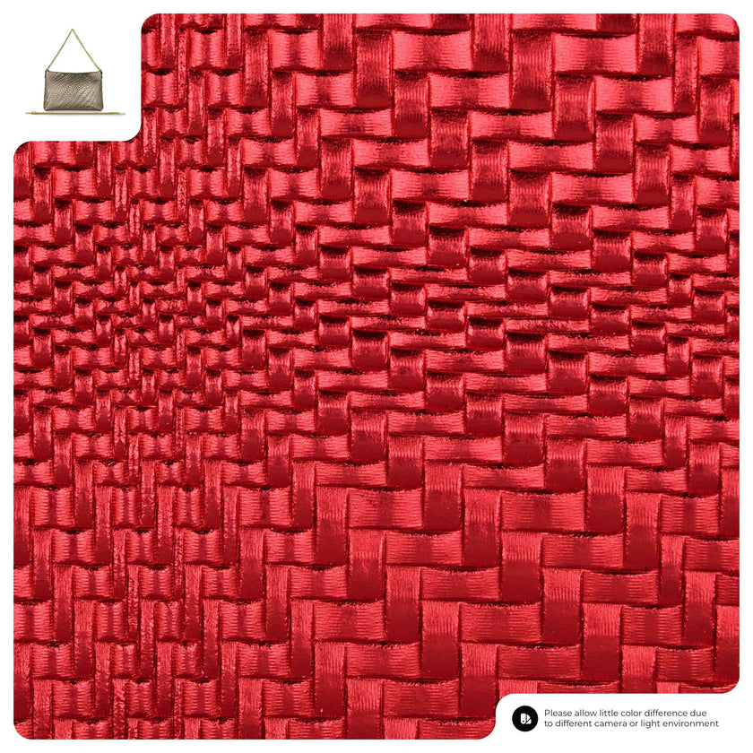 Grid Metallic Suede Leather Crossbody Bag 101315