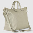 Metallic Suede Leather Top-Handle Bag 112334