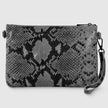 Python Suede Leather Crossbody Bag 111301