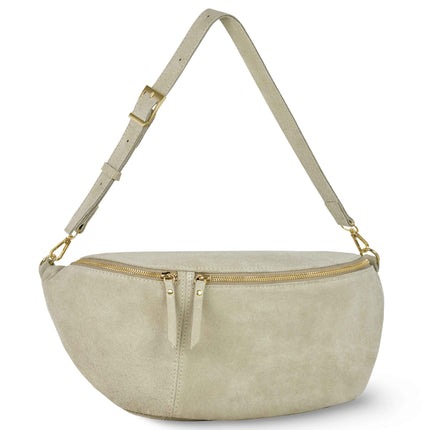 Suede Leather Crossbody Bag 211955