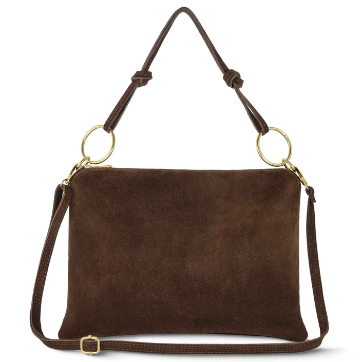 Suede Leather Shoulder Bag 171551