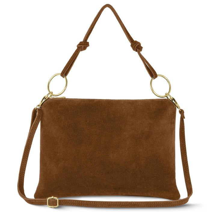 Suede Leather Shoulder Bag 171551