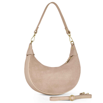 Suede Leather Shoulder Bag 222024