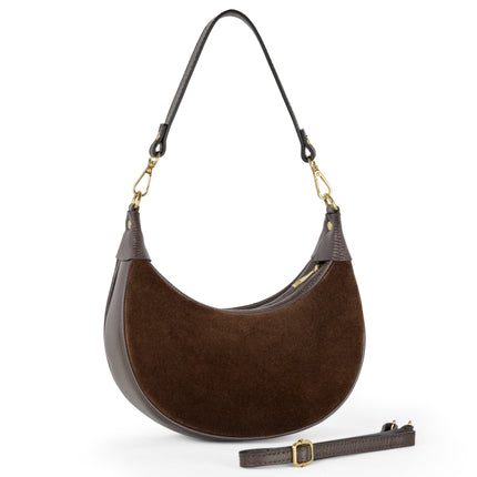 Suede Leather Shoulder Bag