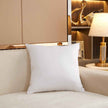 4pcs Throw Pillow Inserts, Square Cushion Inner Soft Fluffy Plump Stuffer Cushion Pillow Core White Pillow Inserts Christmas Decor Halloween Decor Bed Sofa Home Decor