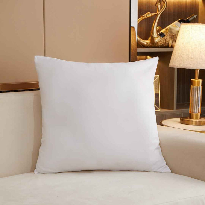 4pcs Throw Pillow Inserts, Square Cushion Inner Soft Fluffy Plump Stuffer Cushion Pillow Core White Pillow Inserts Christmas Decor Halloween Decor Bed Sofa Home Decor