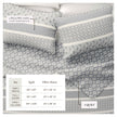 3-Piece Stripe Quilt - Kadi Collection
