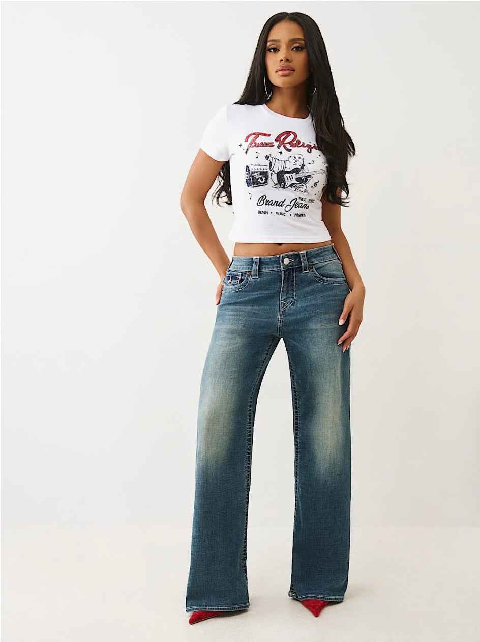 CRYSTAL BUDDHA BABY TEE